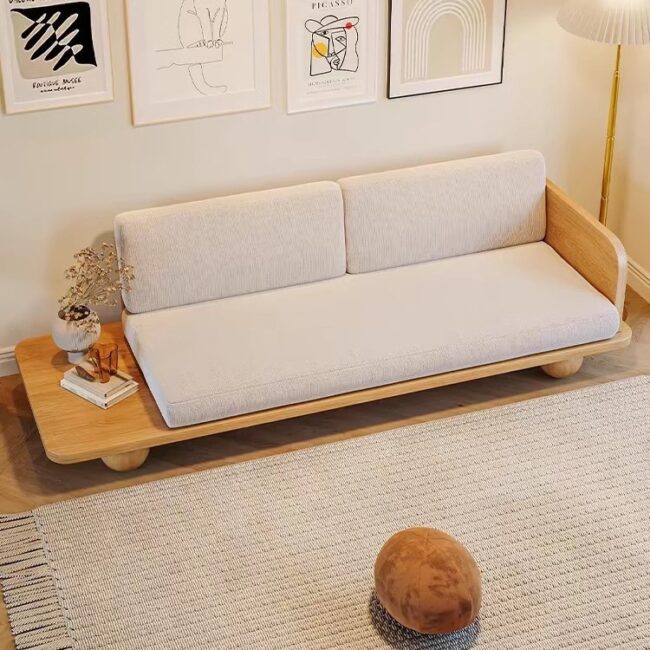 Modern simple Japanese style sofa - 图片 3